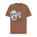 Dior x CACTUS JACK Oversized T-shirt Coffee