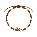 Dior x CACTUS JACK Bracelet Coffee Brown