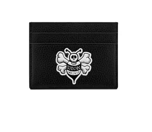Dior And Shawn Card Holder Bee (4 Card Slot) Black
