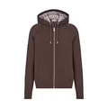 Dior x CACTUS JACK Zipped Hooded Sweatshirt Mocha