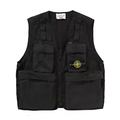 Supreme Stone Island Camo Cargo Vest Black Camo