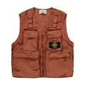 Supreme Stone Island Camo Cargo Vest Coral Camo