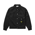 Supreme Stone Island Denim Trucker Jacket Black