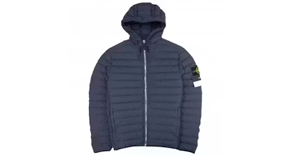 Stone Island Loom Woven Chambers Jacket Blue