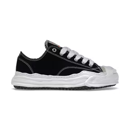 Maison Mihara Yasuhiro Hank OG Sole Canvas Low Black