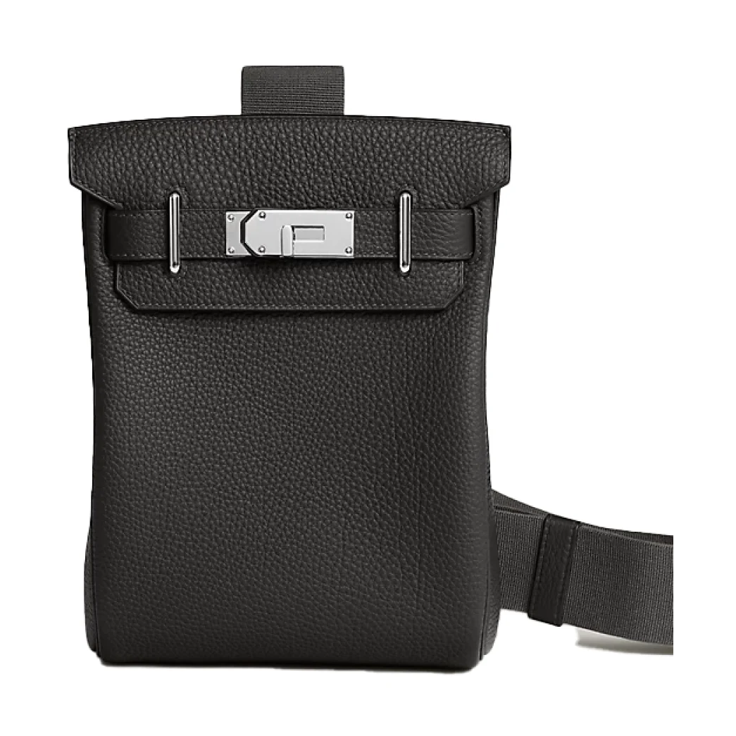 Hermes Bag Black Luxurious Leather