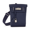 Hermes Bag Navy Luxurious Leather