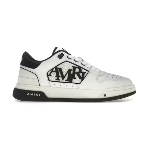 AMIRI Classic Low White Black