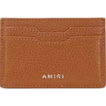 AMIRI Core Logo Card Holder Brown