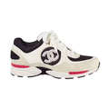 Chanel CC Logo Trainer Ivory Black Beige