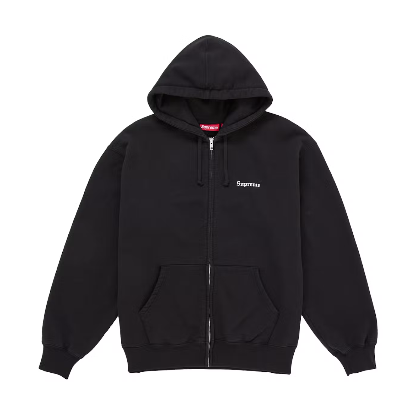 Supreme Paris Is Burning Zip Up Hooded Sweatshirt