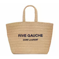 Saint Laurent Rive Gauche Supple Raffia Tote Bag