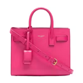 Saint Laurent Sac de Jour Tote Bag Nano Fuchsia