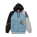 Supreme JUNYA WATANABE CDG MAN Zip Up Hooded Sweatshirt Dusty Blue
