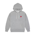 Comme des Garcons PLAY Hooded Sweatshirt Grey
