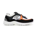 Chanel Low Top Trainer CC White Navy