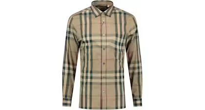 Burberry Classic Check Shirt Pebble