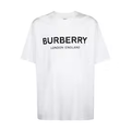 Burberry Logo Print  T-Shirt White