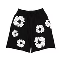 Denim Tears The Cotton Wreath Shorts Black