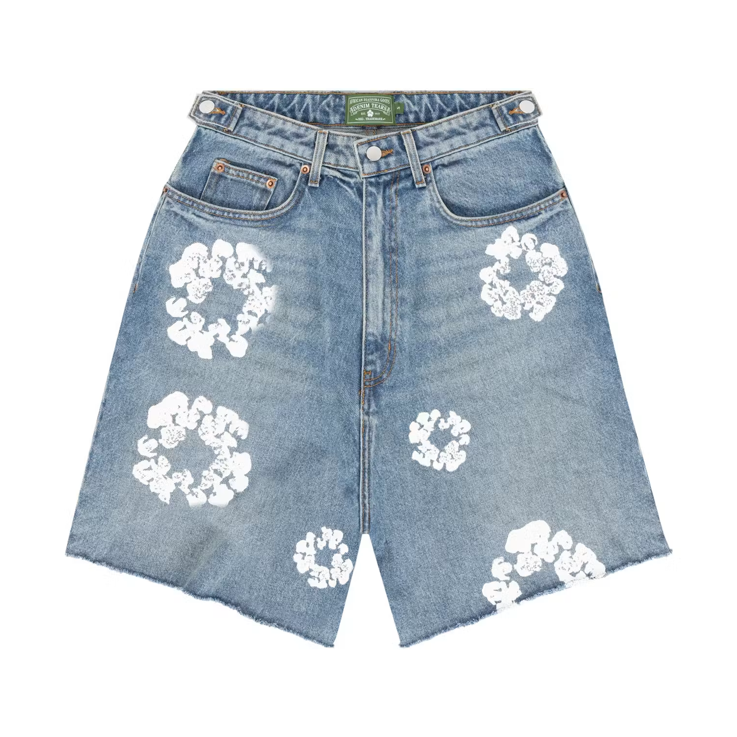 Denim Tears x Levi's The Cotton Wreath Jean Short Light Wash
