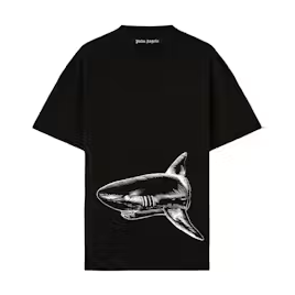Palm Angels Broken Shark Classic T-Shirt Black/Off White