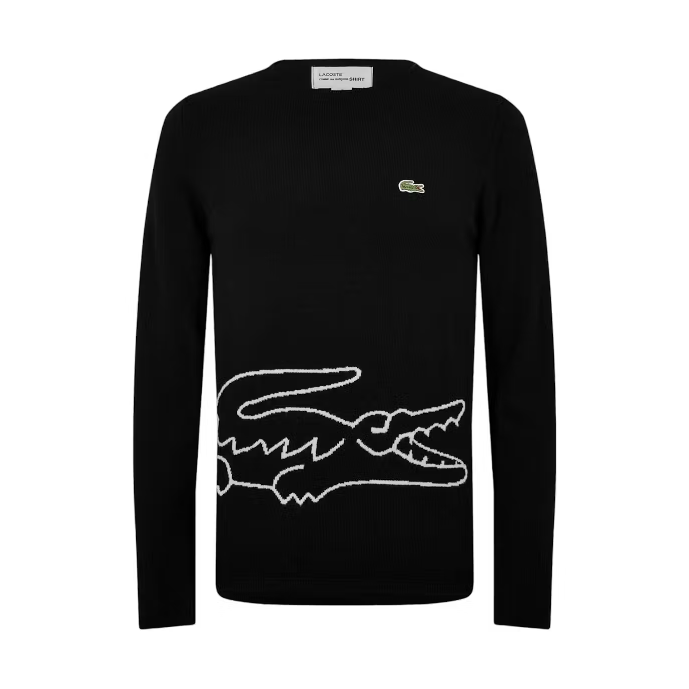 CDG x Lacoste Sweater Black