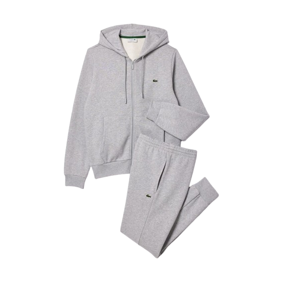 Lacoste Grey Core Fleece Tracksuit