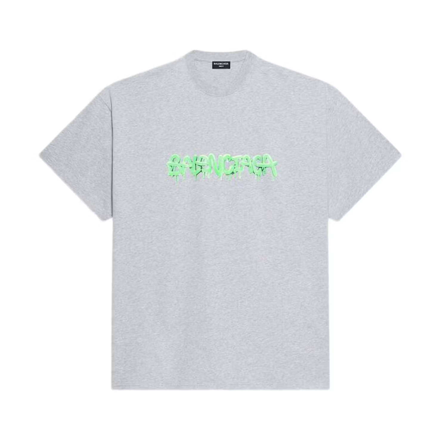 Balenciaga Slime Oversized T-shirt Gray/Green