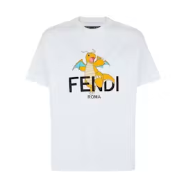 Fendi x FRGMT x Pokemon T-shirt White