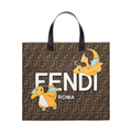 Fendi x FRGMT x Pokemon FF Fabric Bag Shopper Multicolor