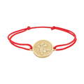 Fendi x FRGMT x Pokemon Ribbon Pendant Bracelet Red