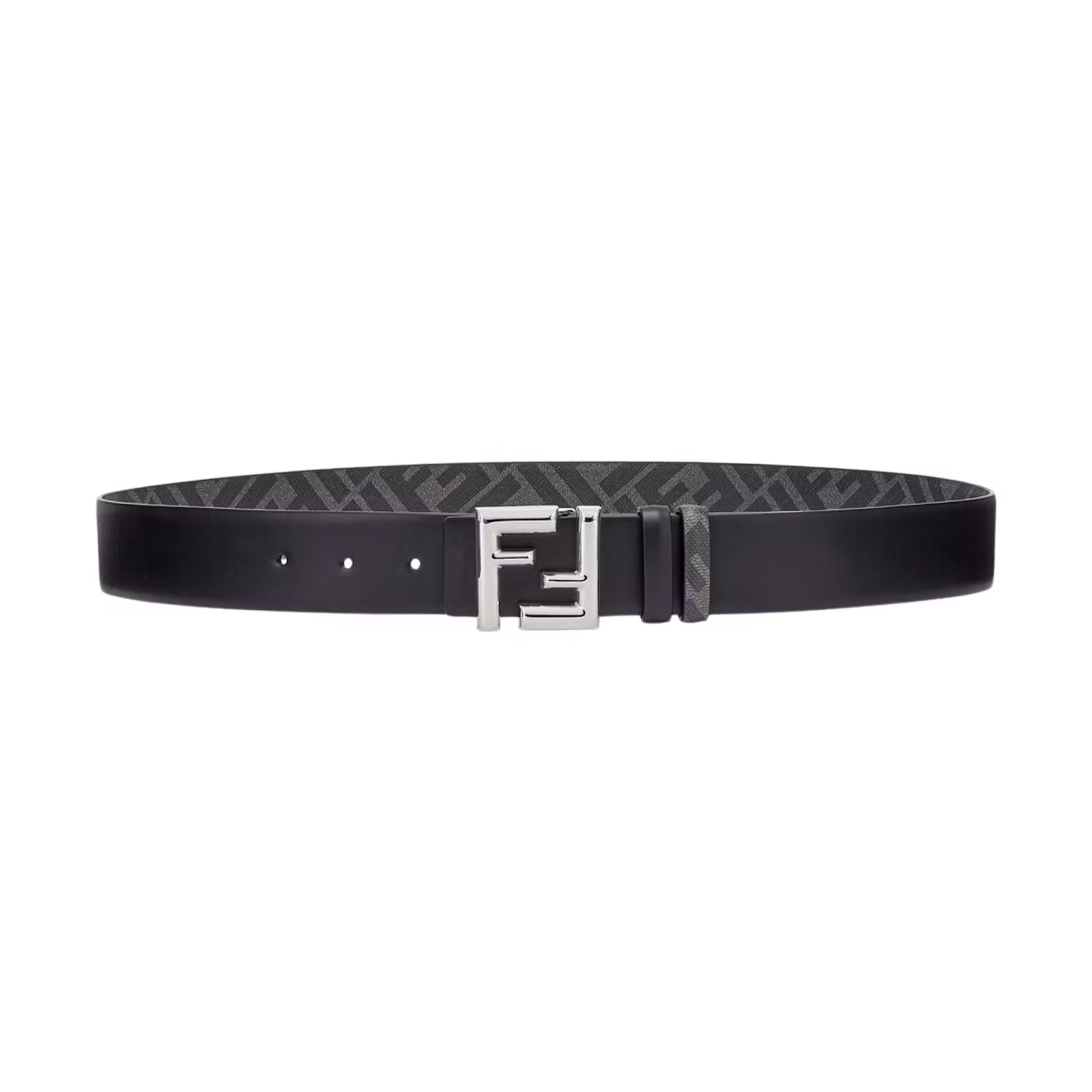 Fendi by Marc Jacobs FF Reversible Belt Black Leather