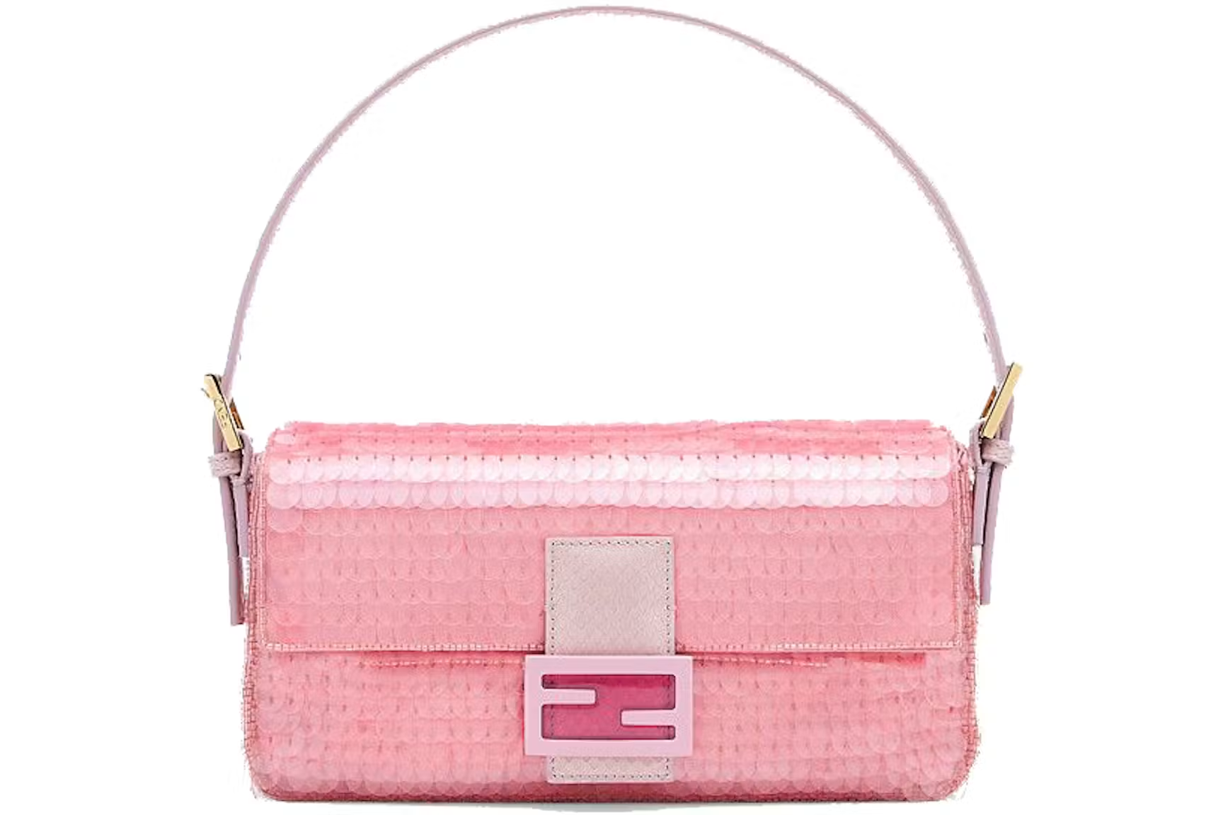 Fendi Baguette 1997 Shoulder Bag Pink