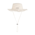 Jacquemus Le Bob Artichaut Large Brim Bucket Hat Off-White