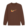 Jacquemus x Nike Le T-Shirt Manches Longues Orange Brown