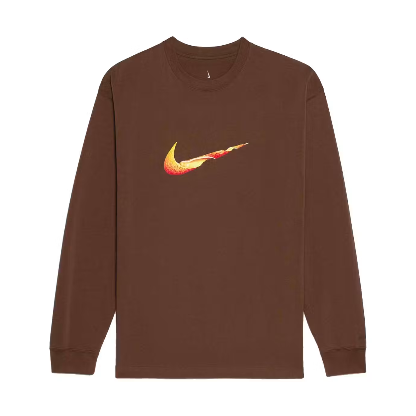 Jacquemus x Nike Le T-Shirt Manches Longues Orange Brown