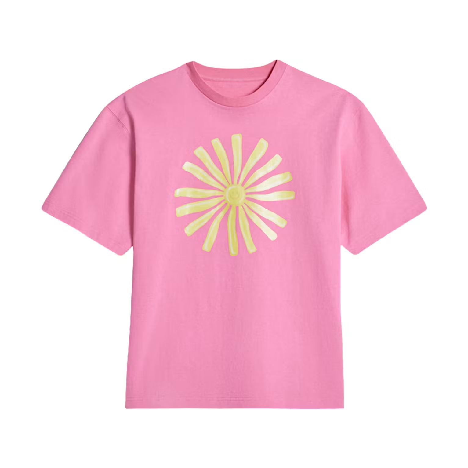 Jacquemus Le T-Shirt Soleil Sun Print T-shirt Print Sun Pink