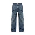 Rick Owens DRKSHDW Double Cargo Jeans Washed Indigo