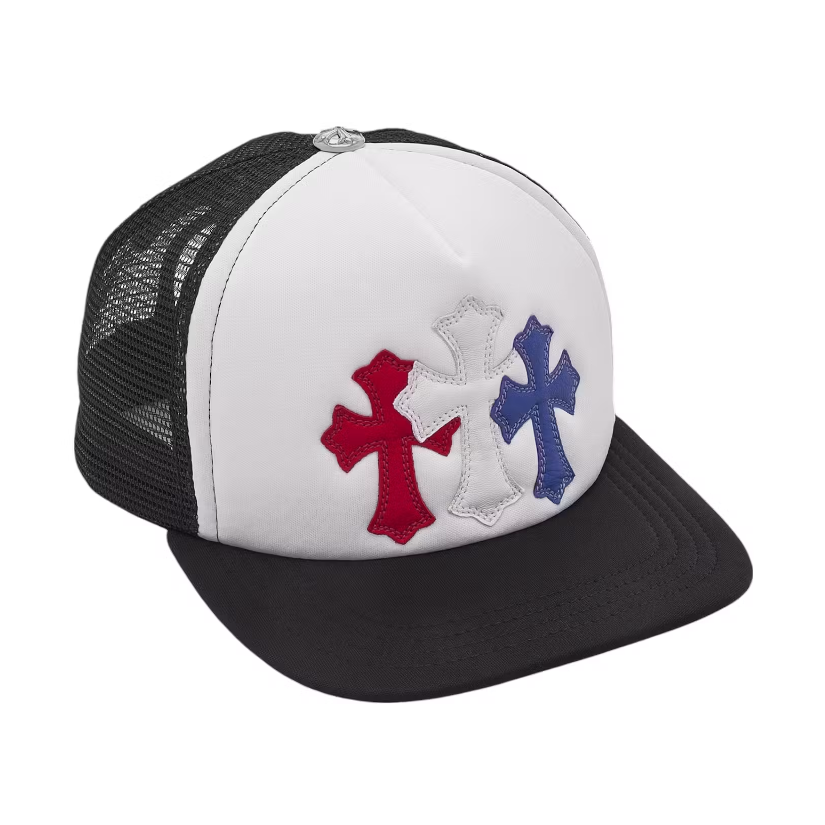 Chrome Hearts Trucker Hat Red/White/Blue