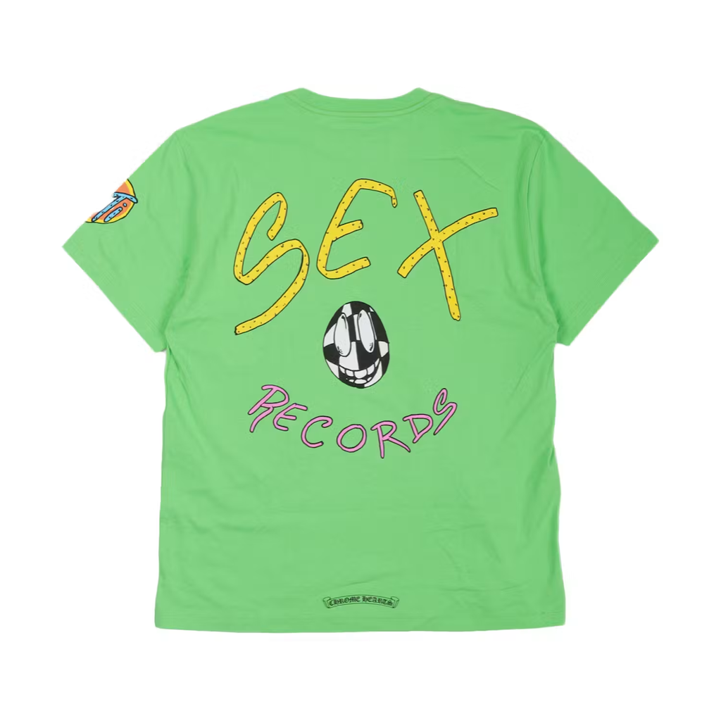 Chrome Hearts Matty Boy Sex Records T-shirt Citrus