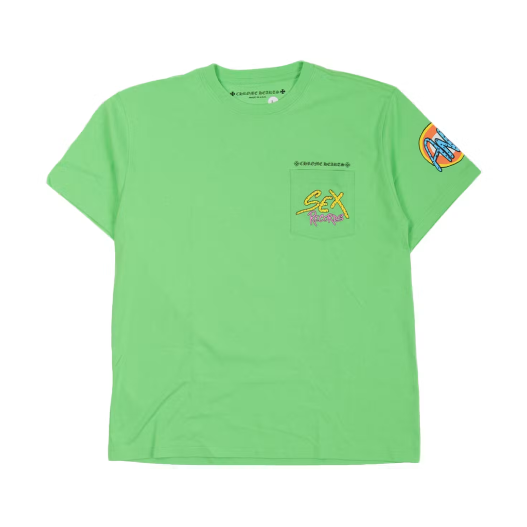 Chrome Hearts Matty Boy Sex Records T-shirt Citrus