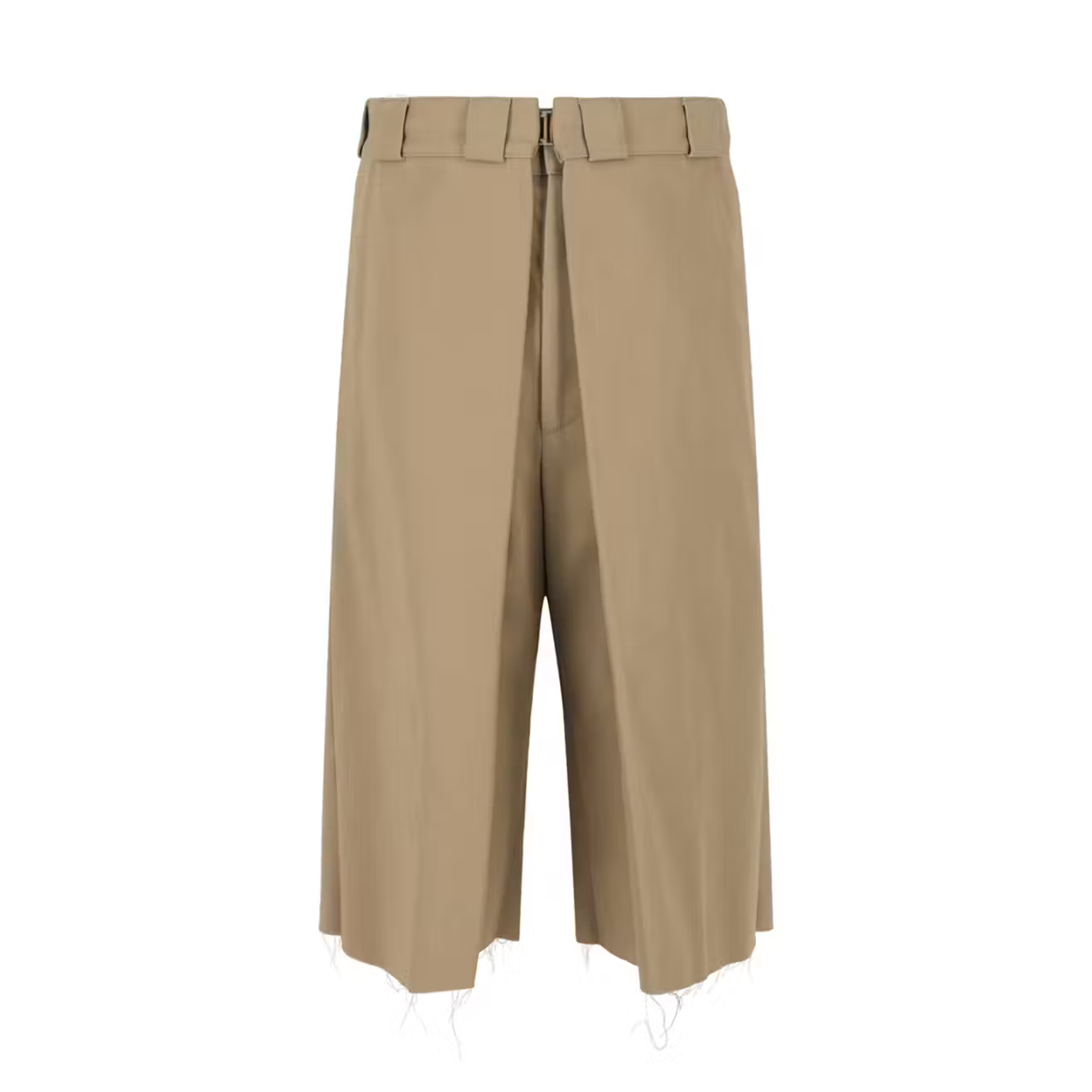 Givenchy Pleated Chino Shorts Beige