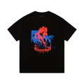 Givenchy Horse Print Classic Fit T-Shirt Black