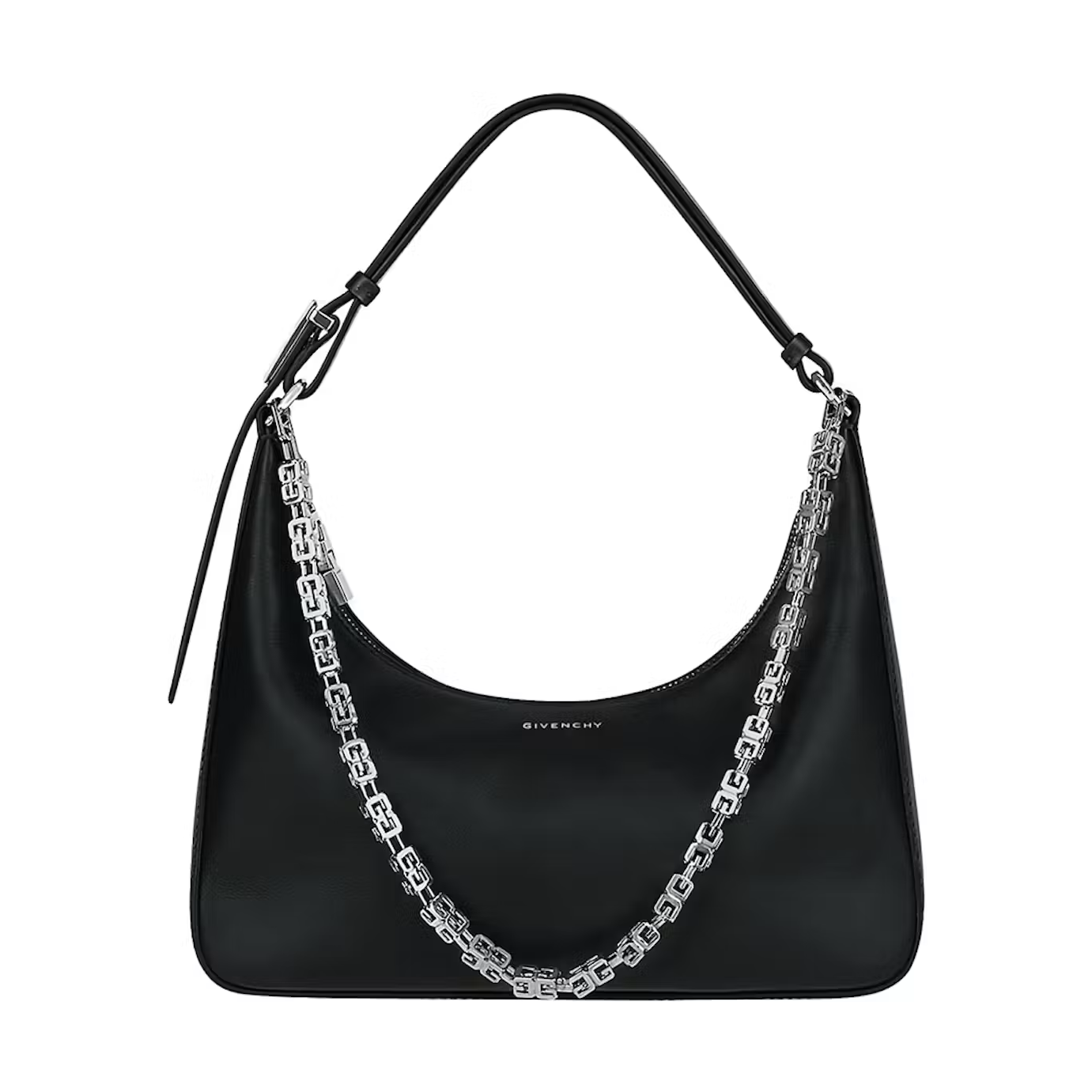 Givenchy Moon Cut Out Shoulder Bag Small Black