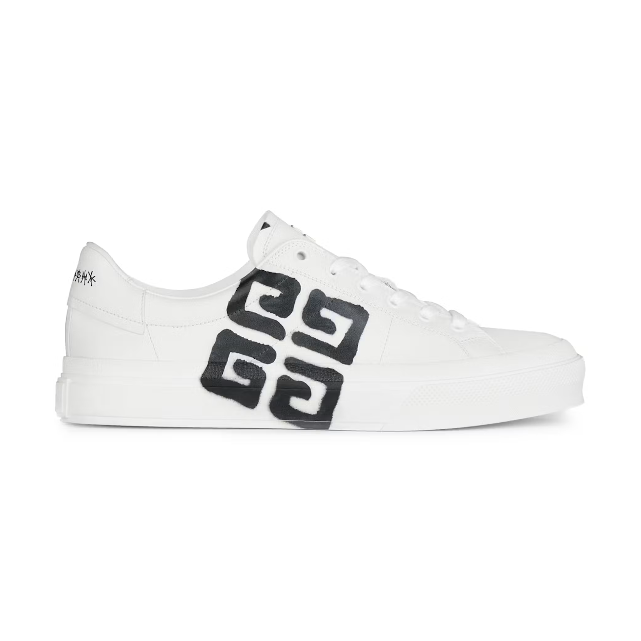 Givenchy City Sport Tag Effect 4G Print Black White