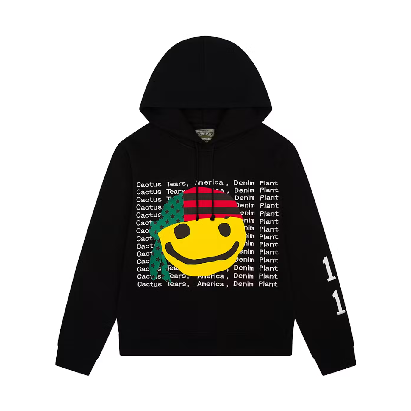 Denim Tears x CPFM Cactus Tears Hoodie Black