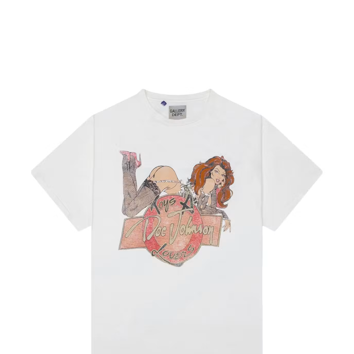 Gallery Dept. x Doc Johnson Toys 4 Love Tee Archival White