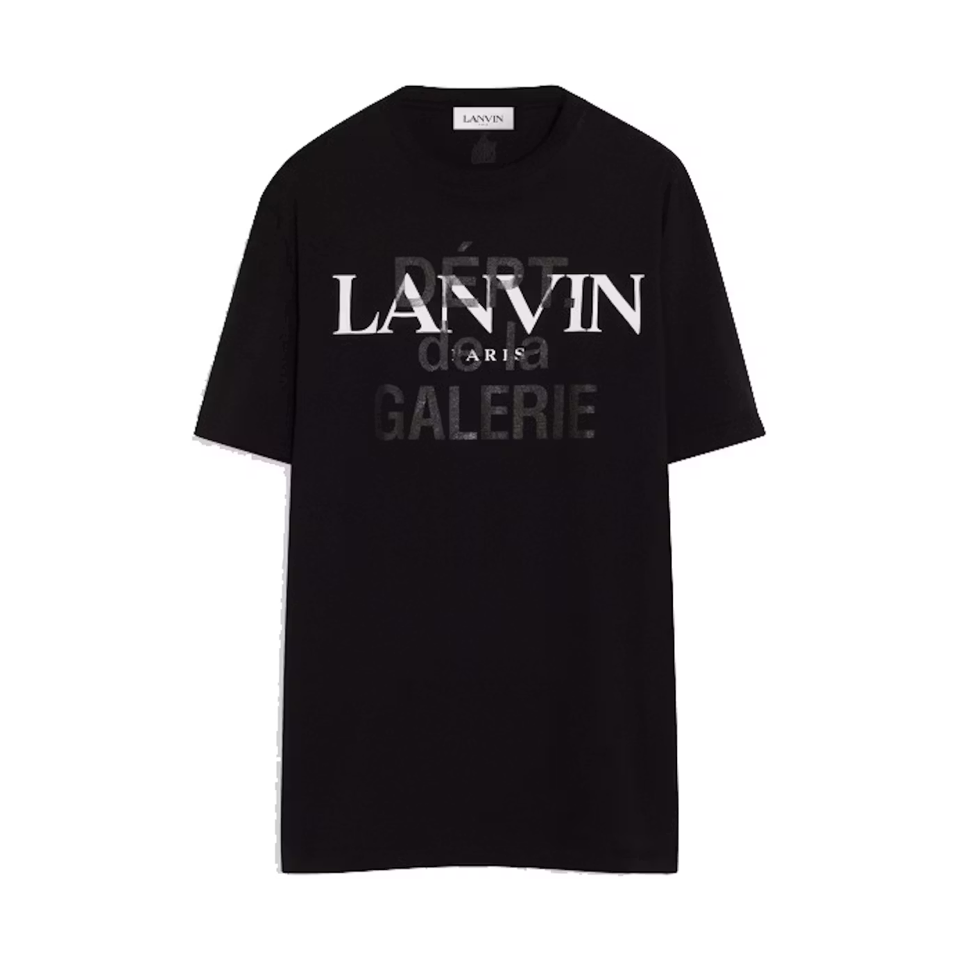 Lanvin x Gallery Dept. Printed T-shirt In French Black