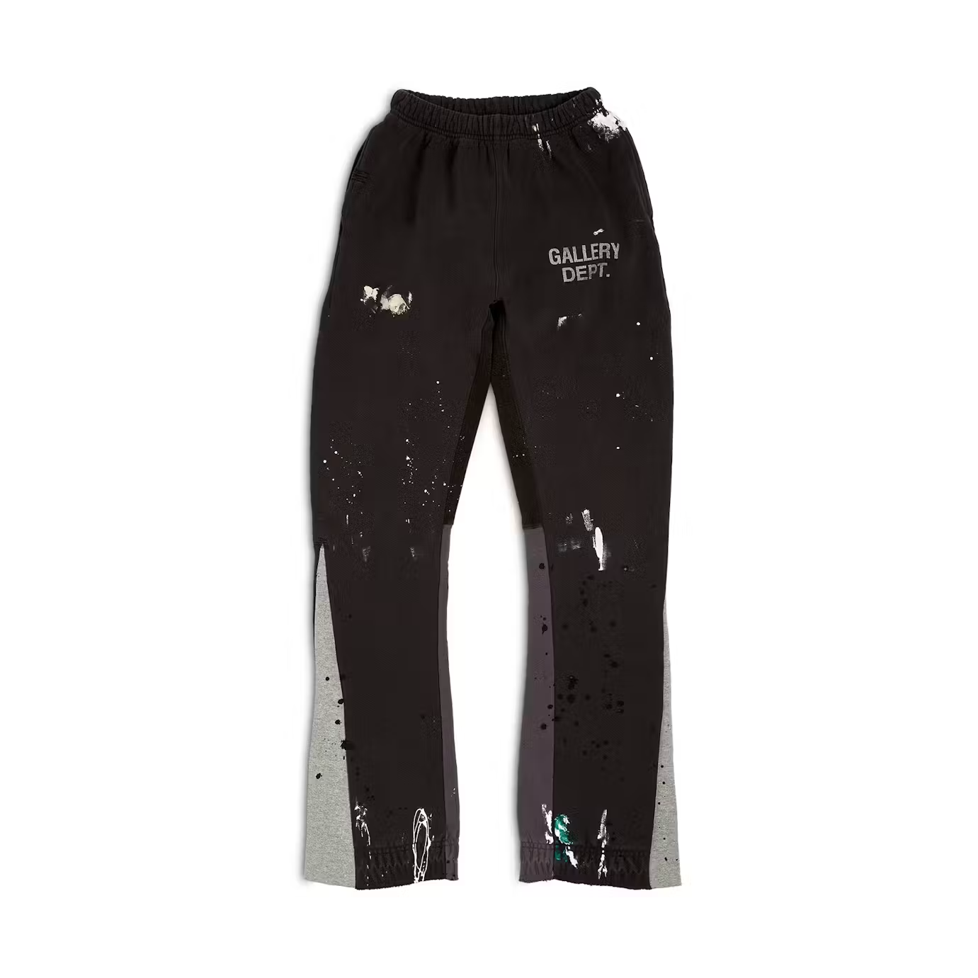 Gallery Dept. Painted Flare Sweat Pants Washed Black
