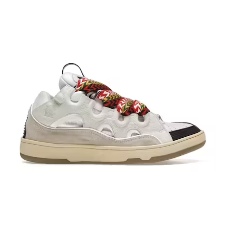 Lanvin Leather Curb White Ivory